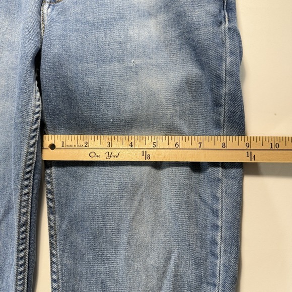 Levis 511 Jeans Mens 30x32 Blue Straight Leg Medium Wash Denim - Picture 3 of 15